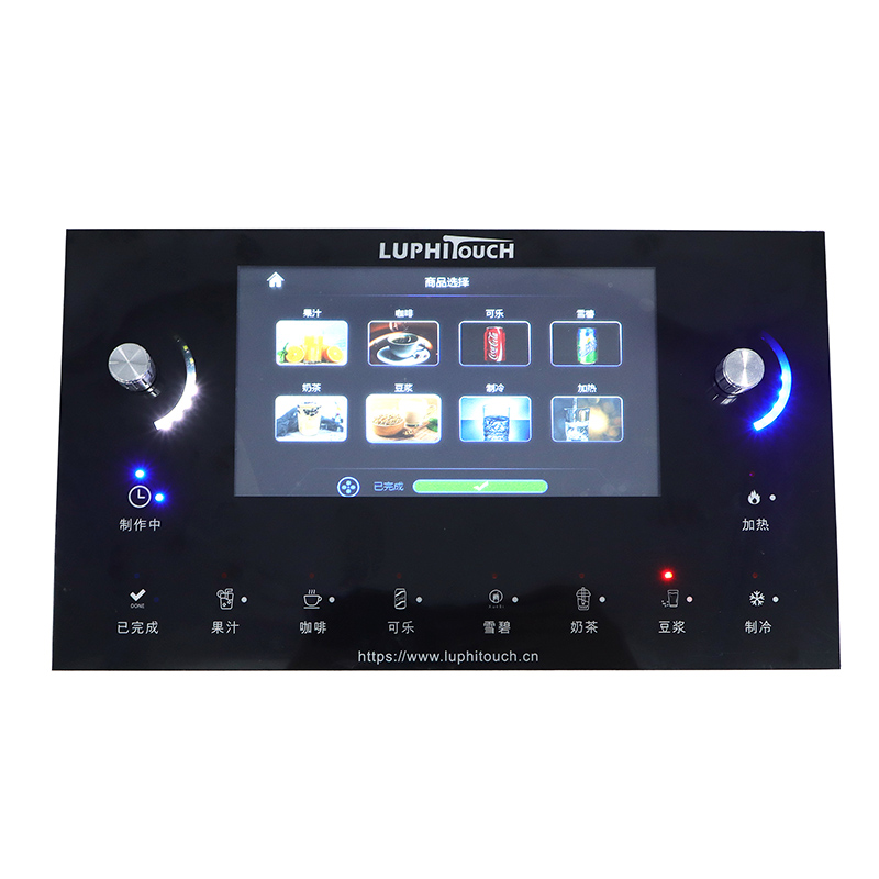 觸摸開關+LCD顯示+功能控製PCBA+軟件開發（fā）