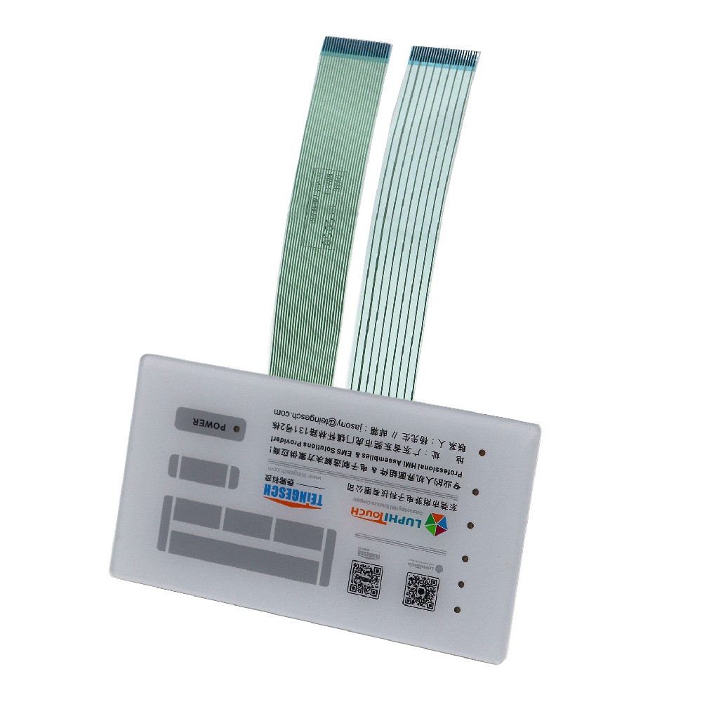 觸摸式（shì）薄膜開關軌道交通操作簡單