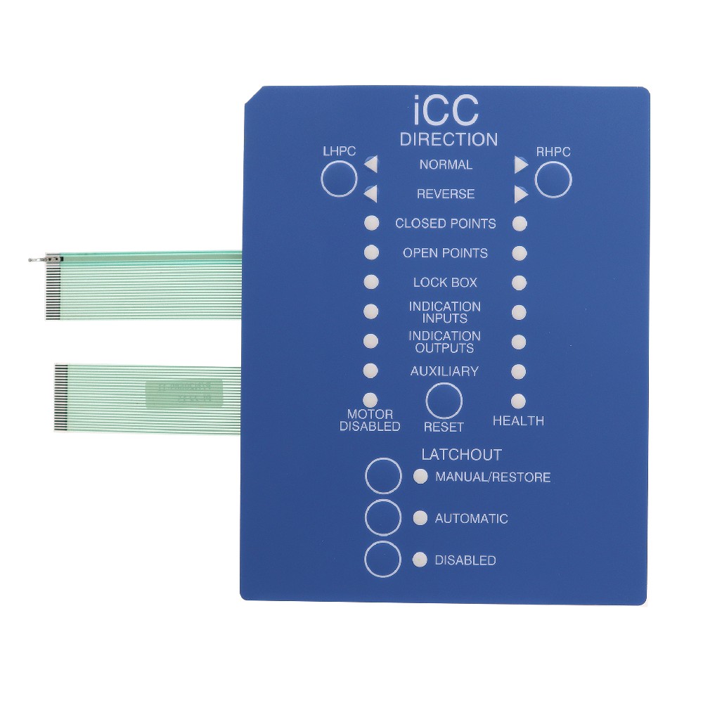 PET線路SMT貼片LED防水圈結構薄膜開關