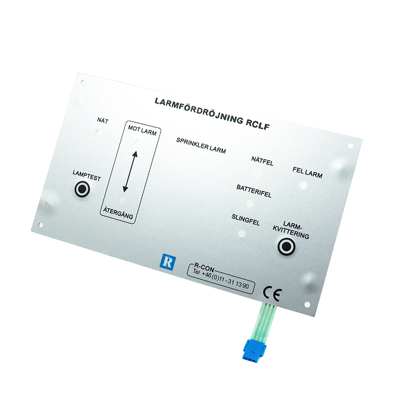 鋁背（bèi）板帶螺（luó）栓薄膜開關