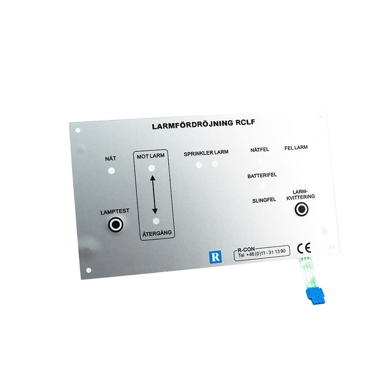 安裝螺栓鋁背板薄膜開關