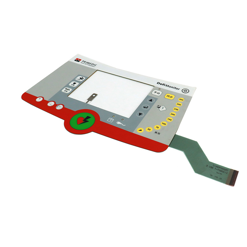 醫（yī）用除顫器防菌薄膜開（kāi）關