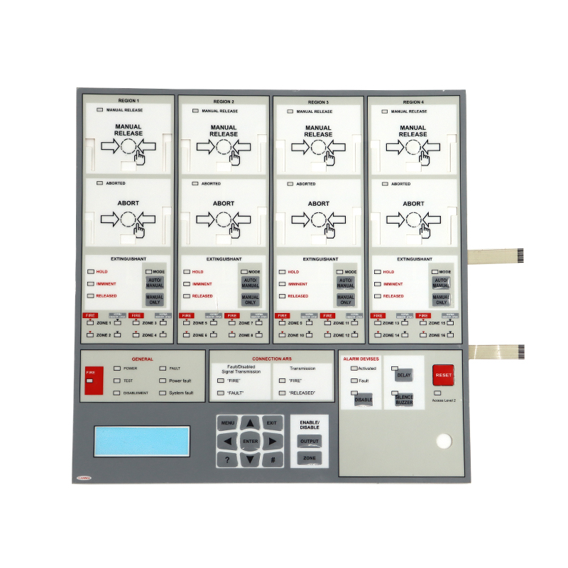 醫（yī）用治療儀防菌薄膜開關