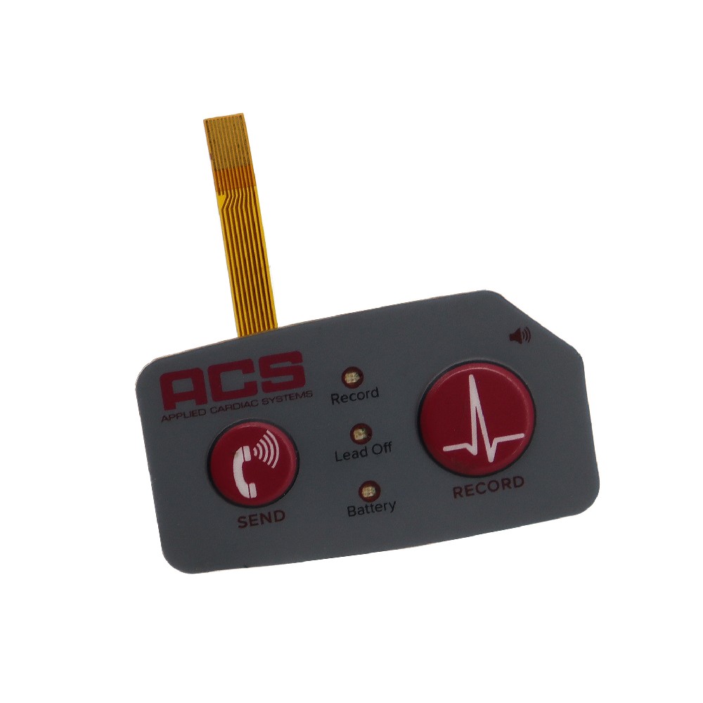 防水耐磨FPC帶（dài）LED型薄膜開關按鍵控製麵板（bǎn）