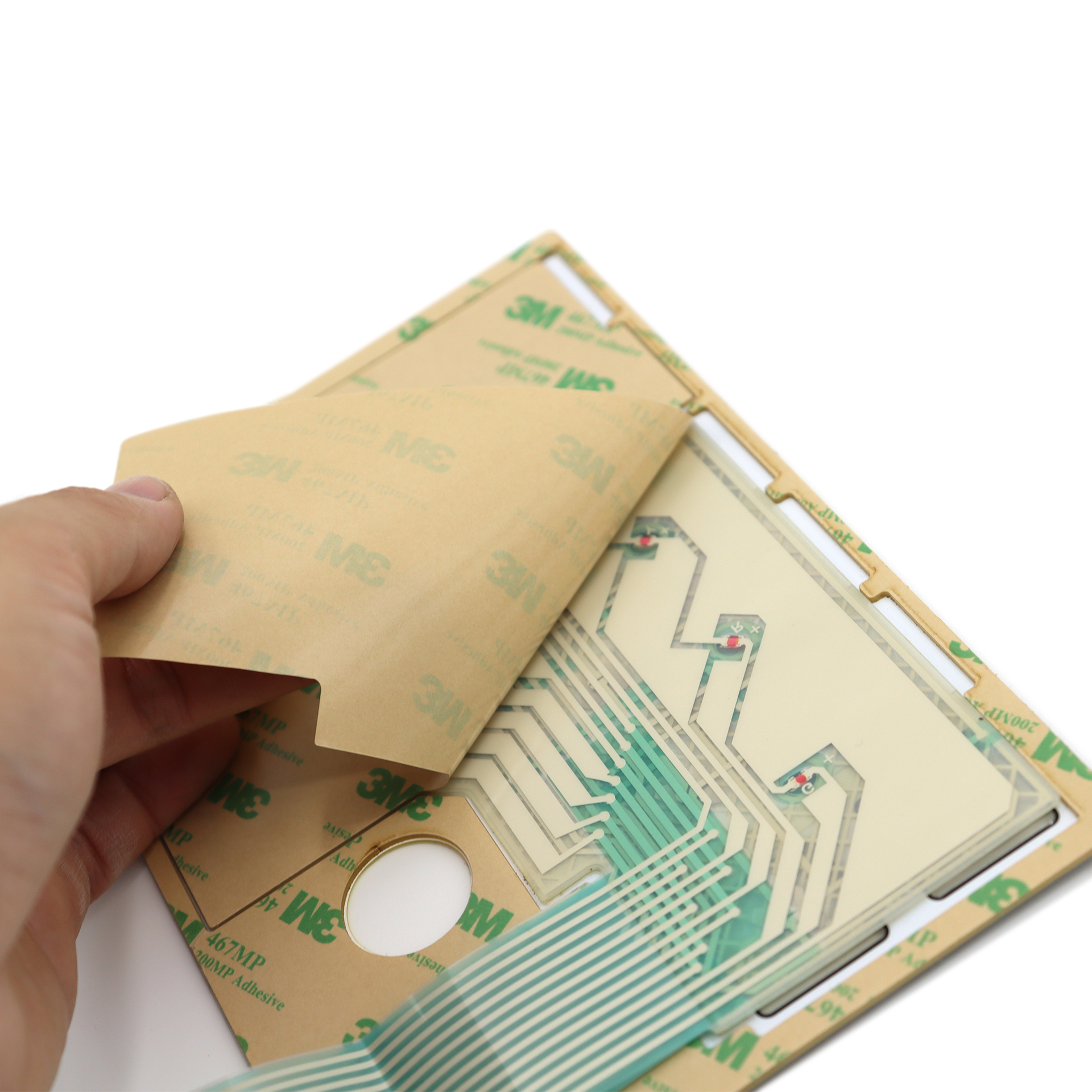 東莞薄膜開關麵板廠家農用機械（xiè）色澤光潤