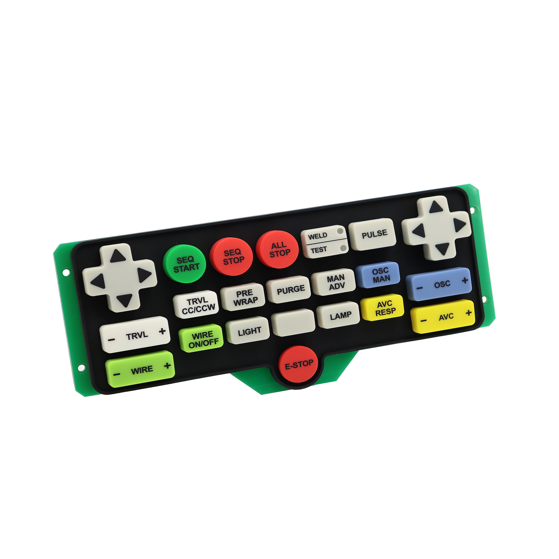 數控機床（chuáng）PET矽膠按（àn）鍵開關