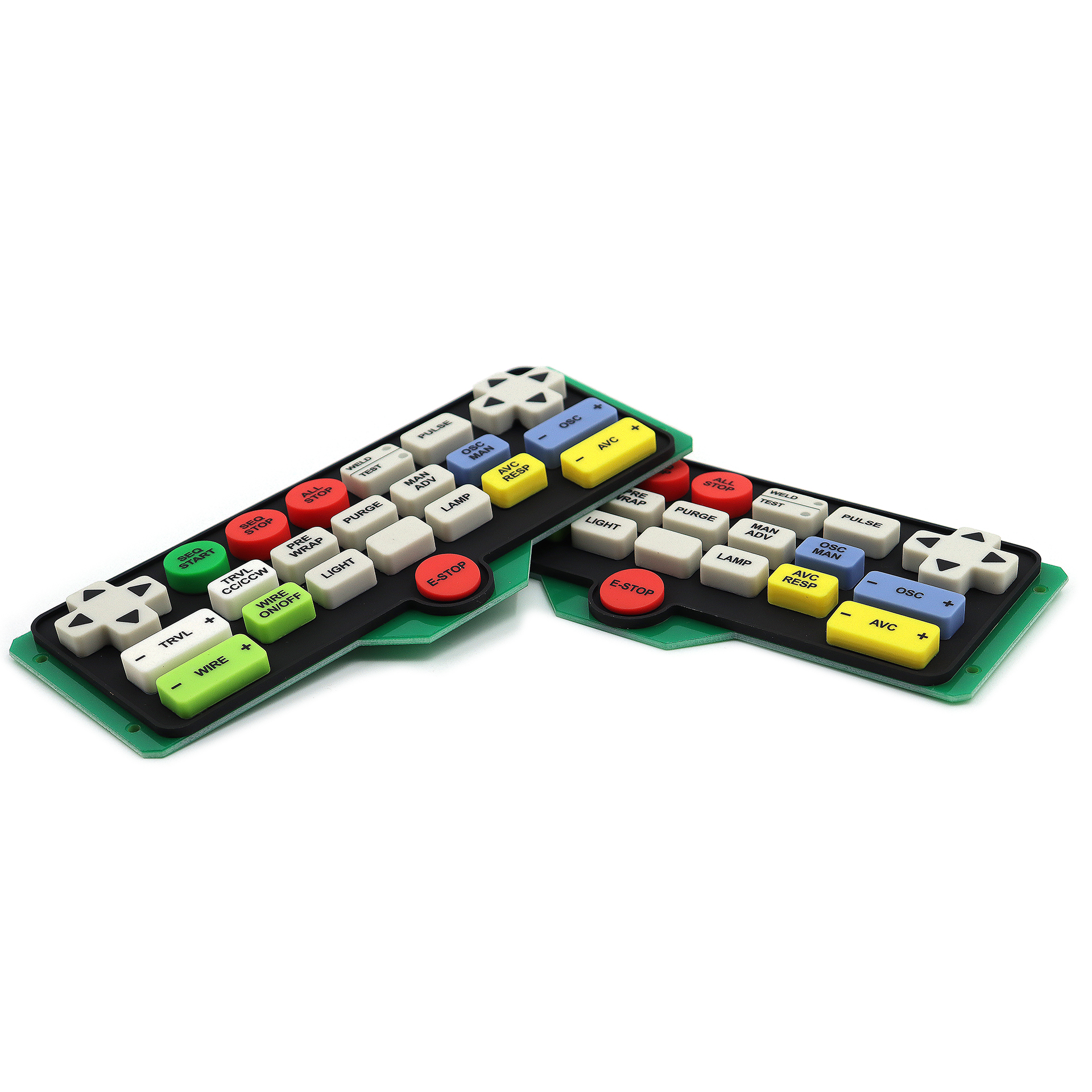 數控機床PET矽膠（jiāo）按鍵開關