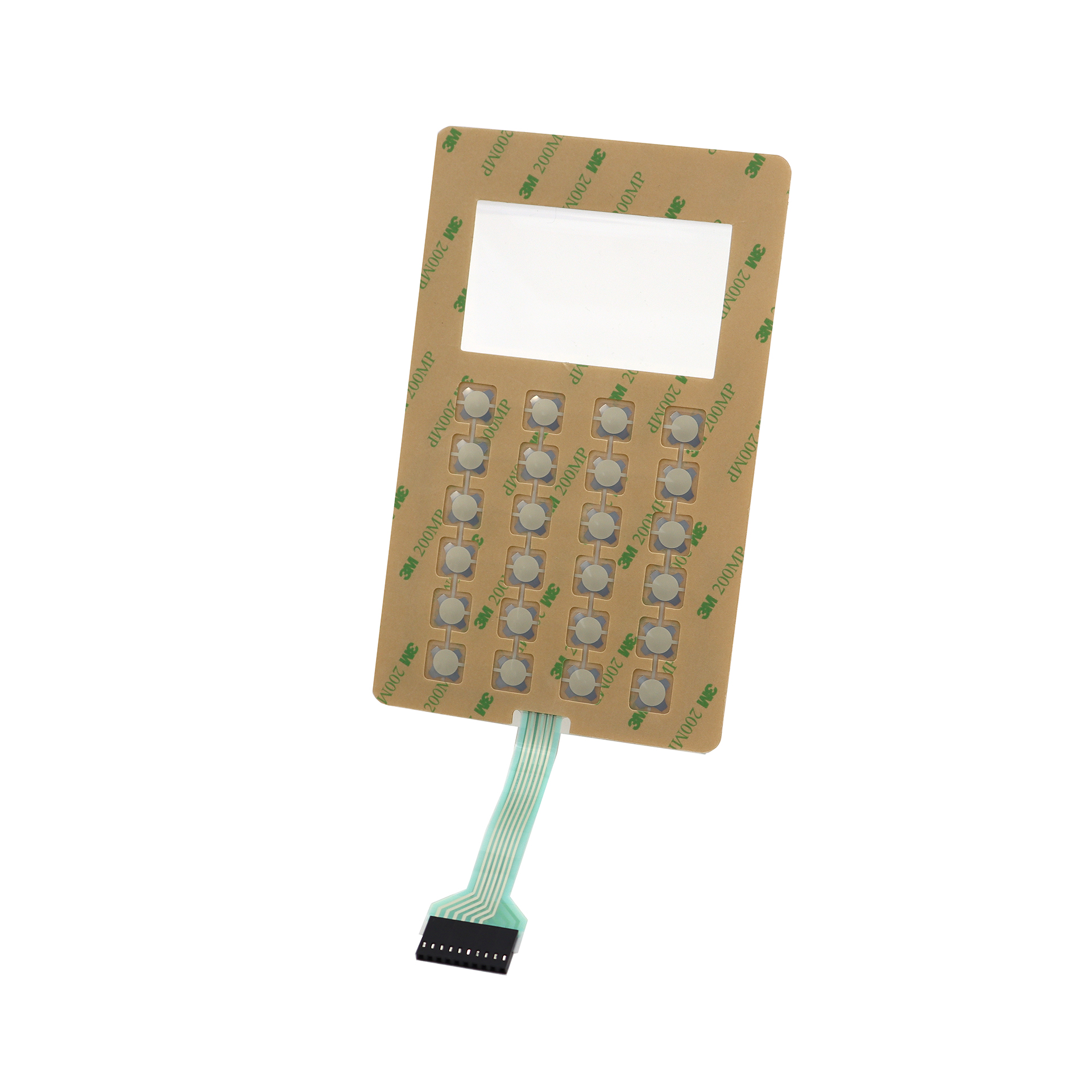 led按鍵防水（shuǐ）防紫外線薄膜開關