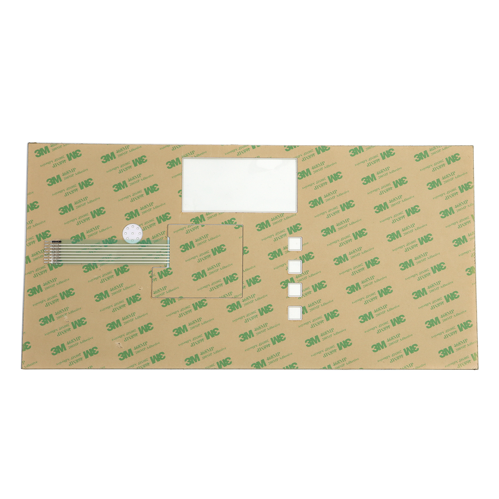 測量儀器LGF背光防水防紫外線薄膜開關