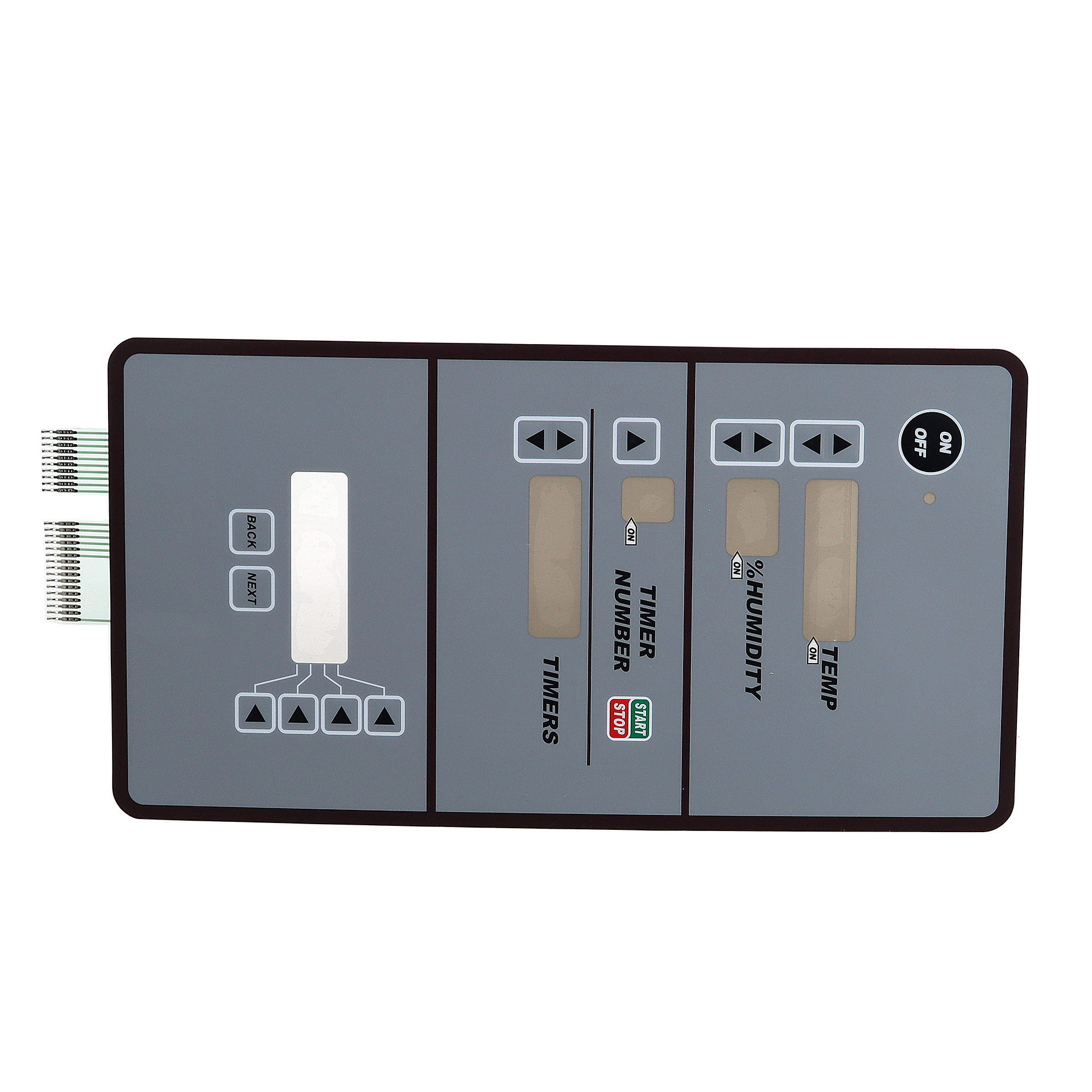LUPHI係列P902014常規薄膜開關-儀器儀表